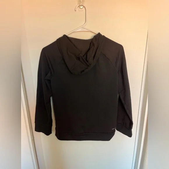 nike jacket womens M fullzip pockets preppy gym athletic‎ Minimalist black - Picture 5 of 7